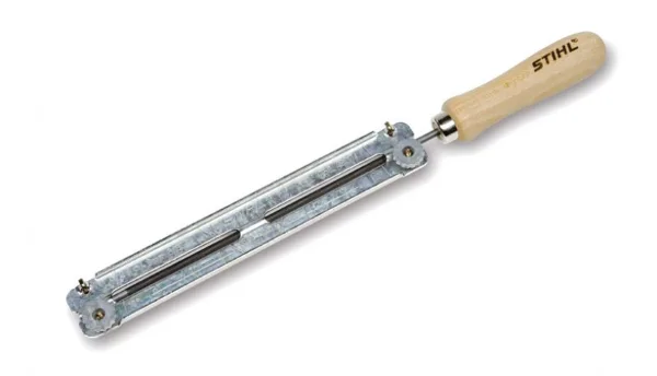 Držiak pilníka s okrúhlym pilníkom - pre reťaze 1/4" a 3/8 P, priemer 4,0 mm